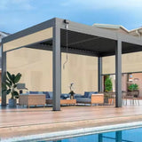 LuxeArch Steel Pergola