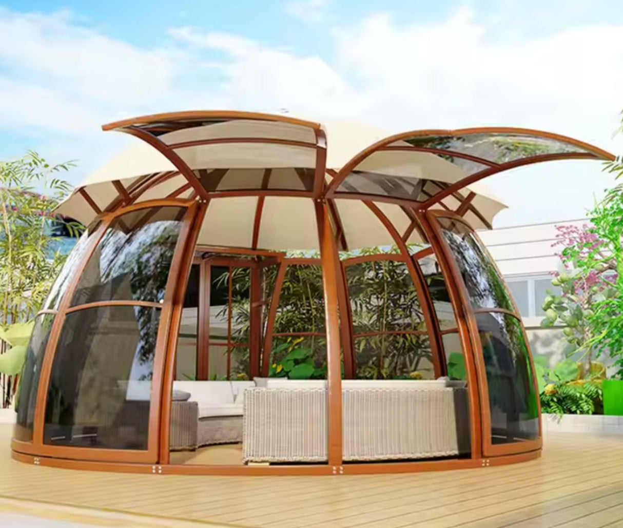 RoundGlass Gazebo