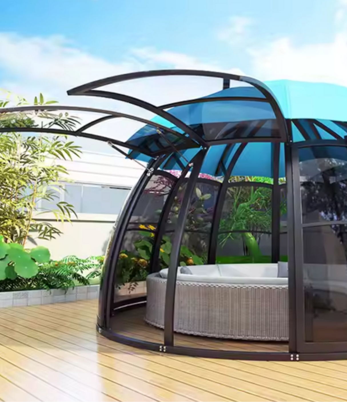 RoundGlass Gazebo