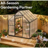 UrbanGrow Polycarbonate Greenhouse